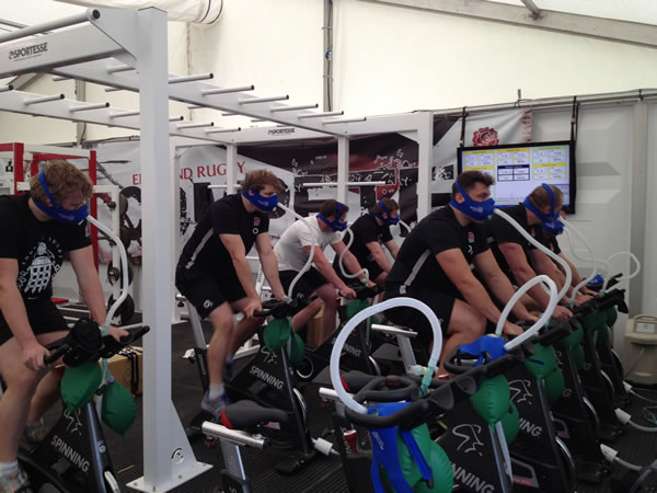England Rugby train high in Preparation for their tour to South Africa ...